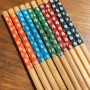 Renkli Çiçekli Bambu Chopstick 